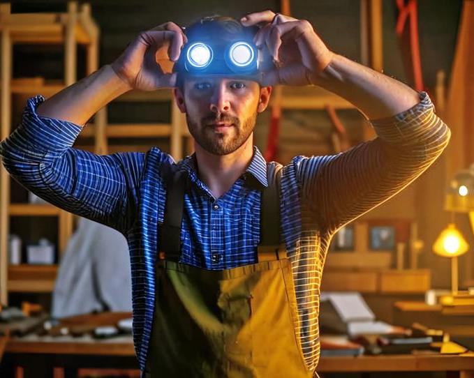10 компактных налобных фонарей с Алиэкспресс для работы в темных помещениях
